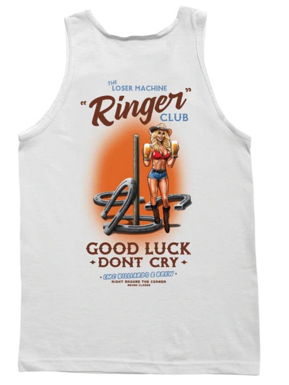 Loser Machine Ringer Club Tank M - Picture 1 of 6